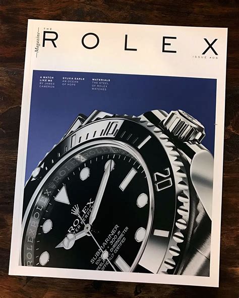 the Rolex magazine